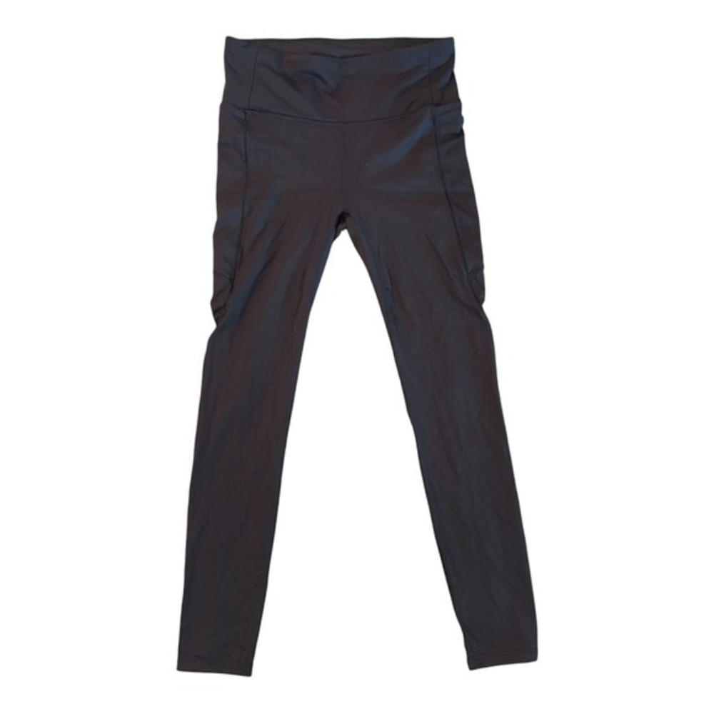 Calia Womens Black High‎ Waisted Activewear Leggings with Side Pockets Size S